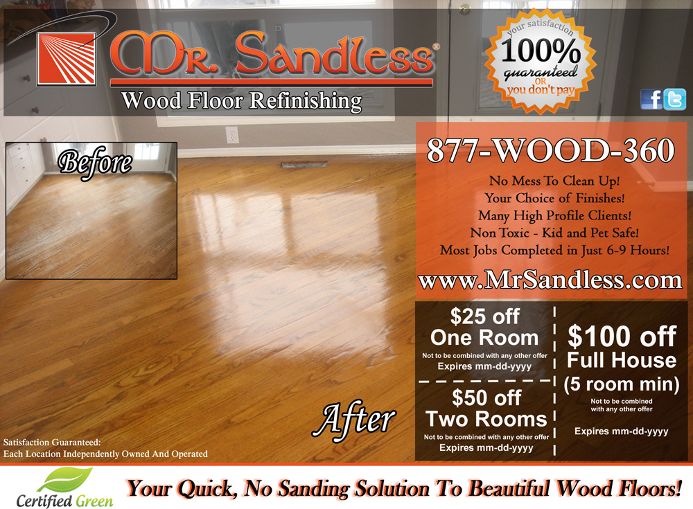 Advertisement Design by HoneysuckleDesigns for Mr. Sandless Inc | Design: #680123