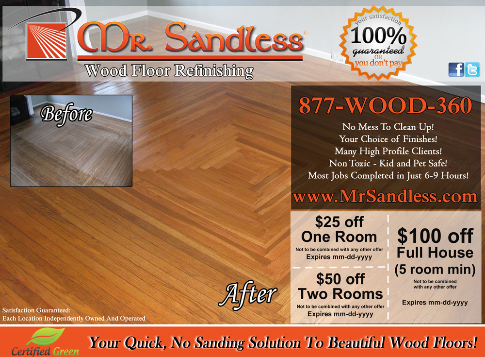 Advertisement Design by HoneysuckleDesigns for Mr. Sandless Inc | Design #680125