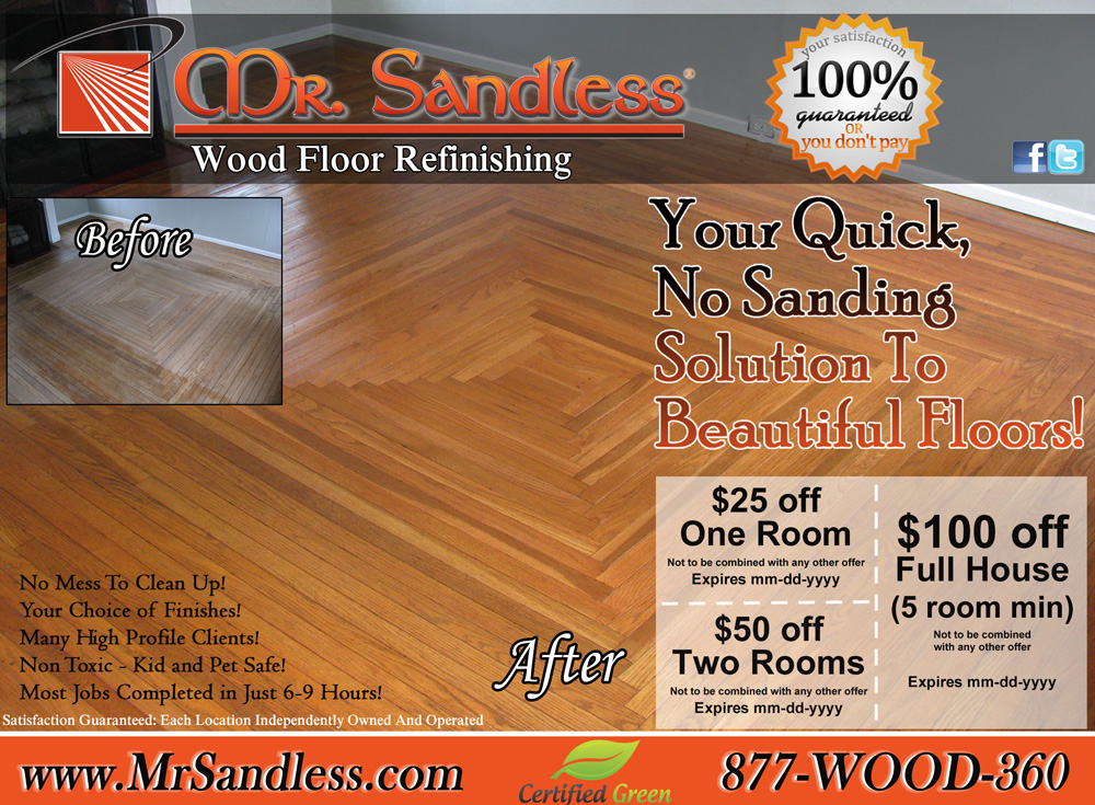 Advertisement Design by HoneysuckleDesigns for Mr. Sandless Inc | Design #680295