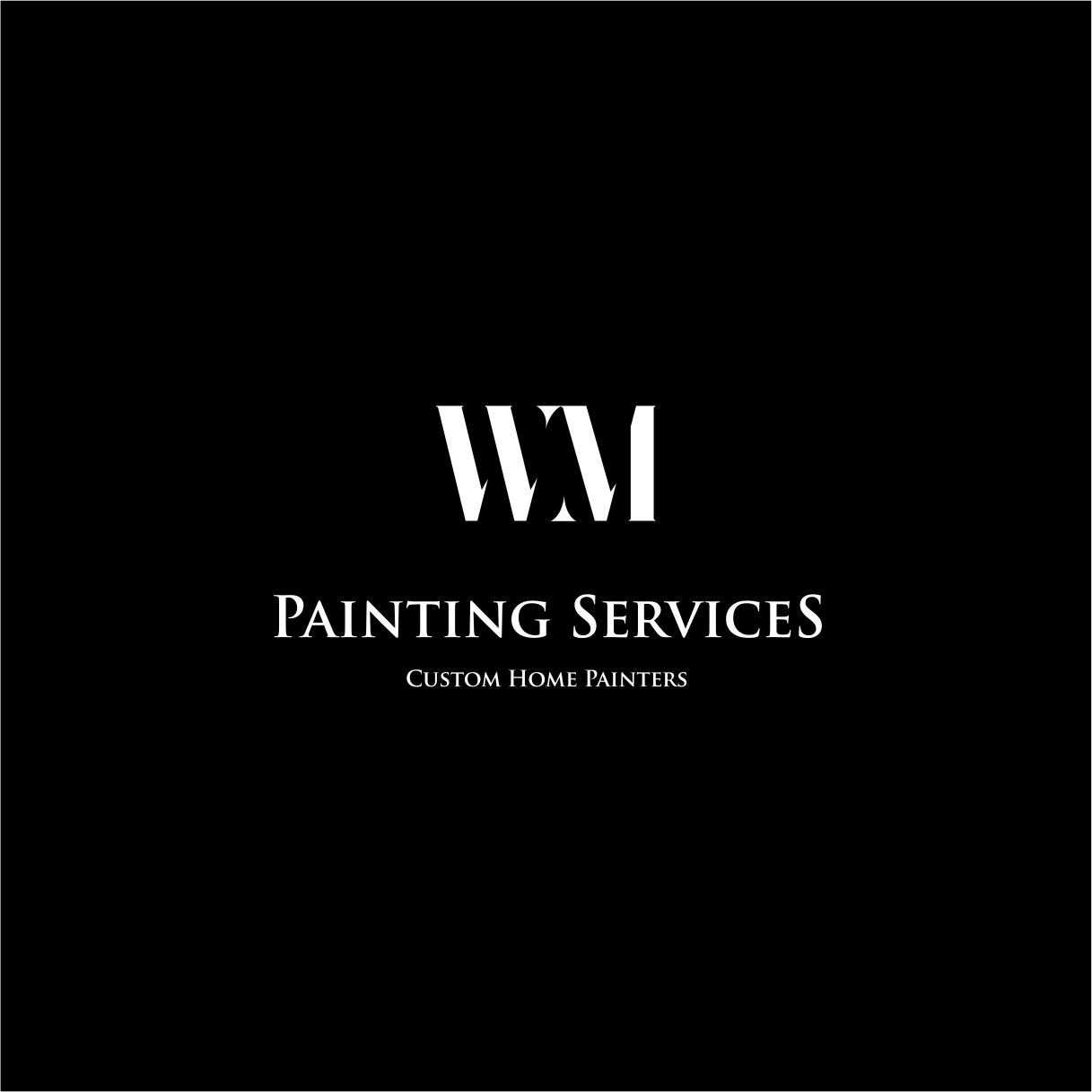 Diseño de Logo por kenthuz para WM Painting Services | Diseño #18735809