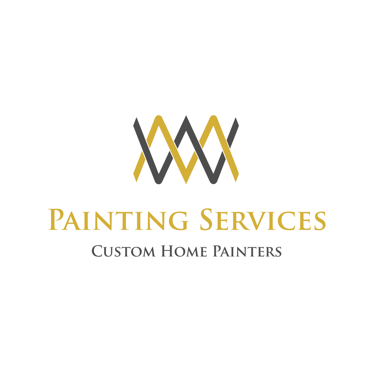 Logo Design by kenthuz for WM Painting Services | Design #18736057