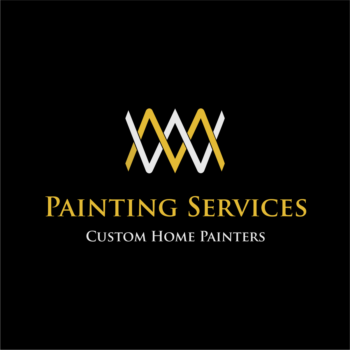 Logo Design by kenthuz for WM Painting Services | Design #18736084