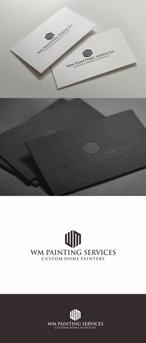 Logo Design by cihuuuuuu 2 for WM Painting Services | Design: #18748631
