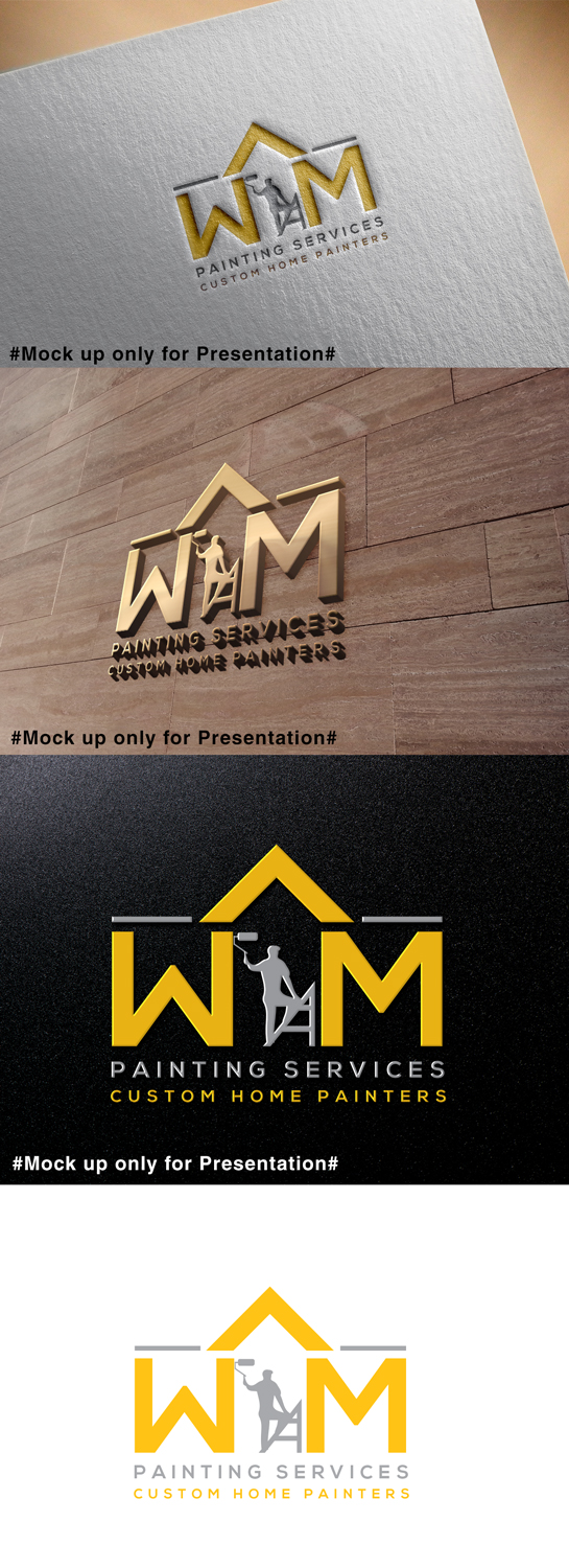 Logo Design by designmind78 for WM Painting Services | Design: #18741825
