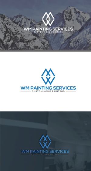 Logo Design by @m for WM Painting Services | Design: #18739687