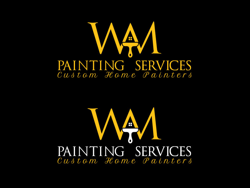 Diseño de Logo por Banglalink 2 para WM Painting Services | Diseño #18765056