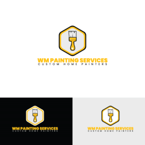 Logo Design by 9211-Media for WM Painting Services | Design #18748943