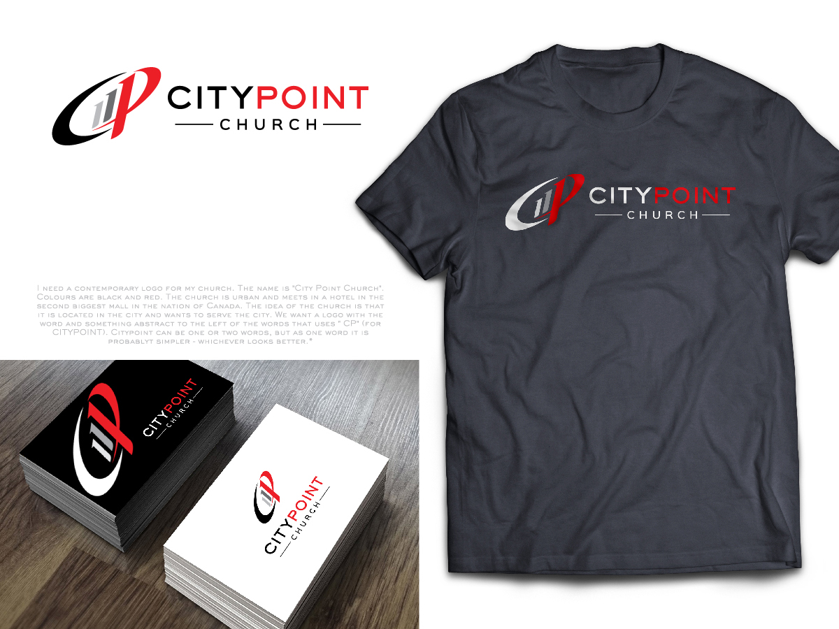 Logo Design by dharlan for City Point Church | Design #18738448