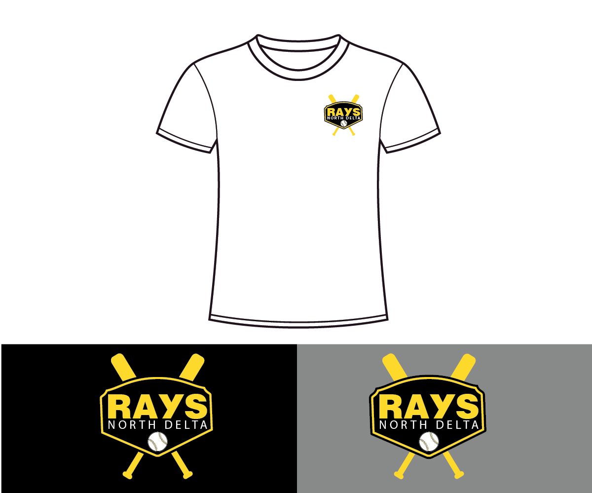 T-shirt Design by joliau for North Delta Baseball Association | Design #2871898