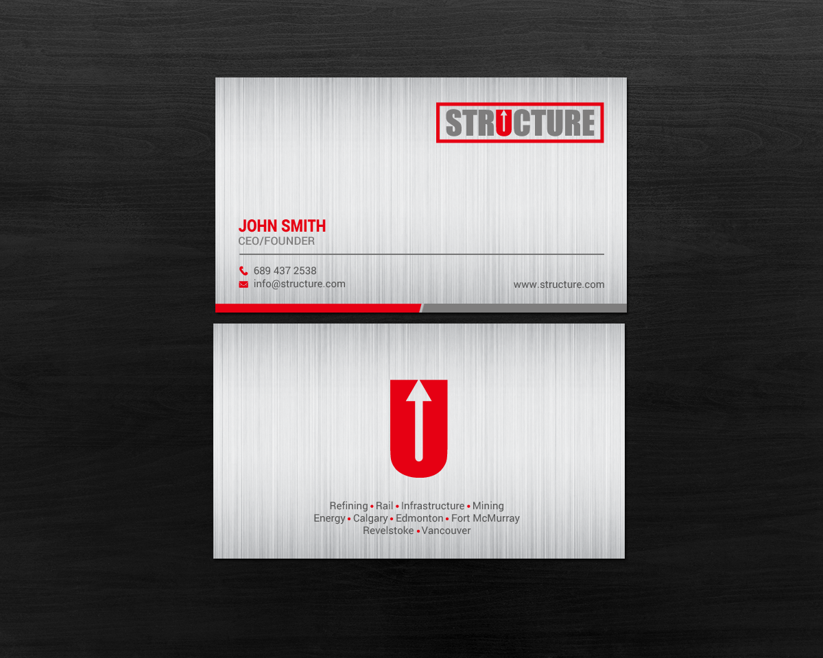 Business Card Design by chandrayaan.creative for this project | Design #18784829