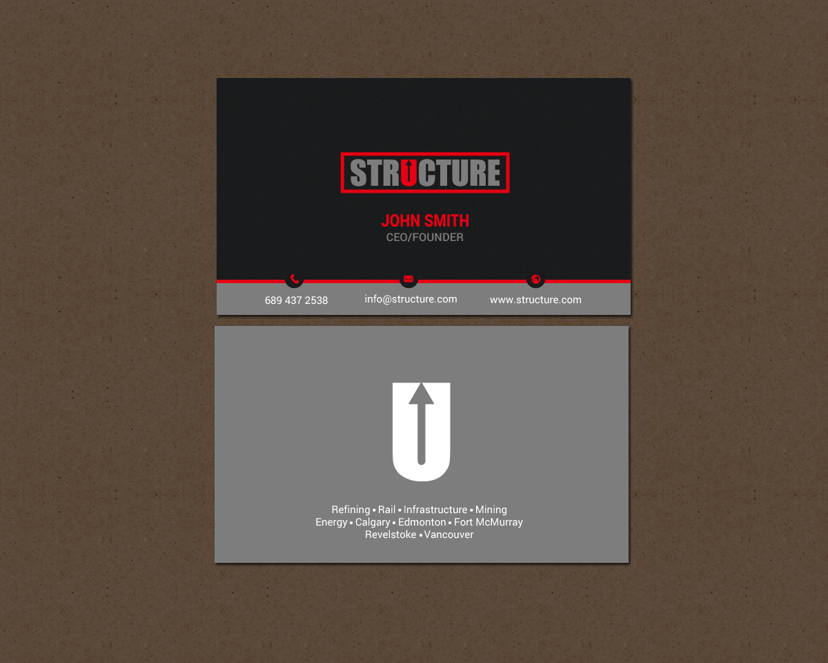 Business Card Design by chandrayaan.creative for this project | Design #18788437