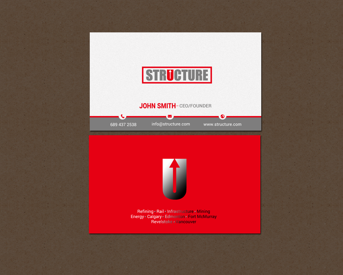 Business Card Design by chandrayaan.creative for this project | Design #18788438