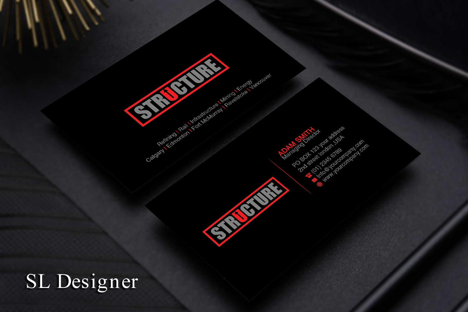 Business Card Design by SL Designer for this project | Design #18783031