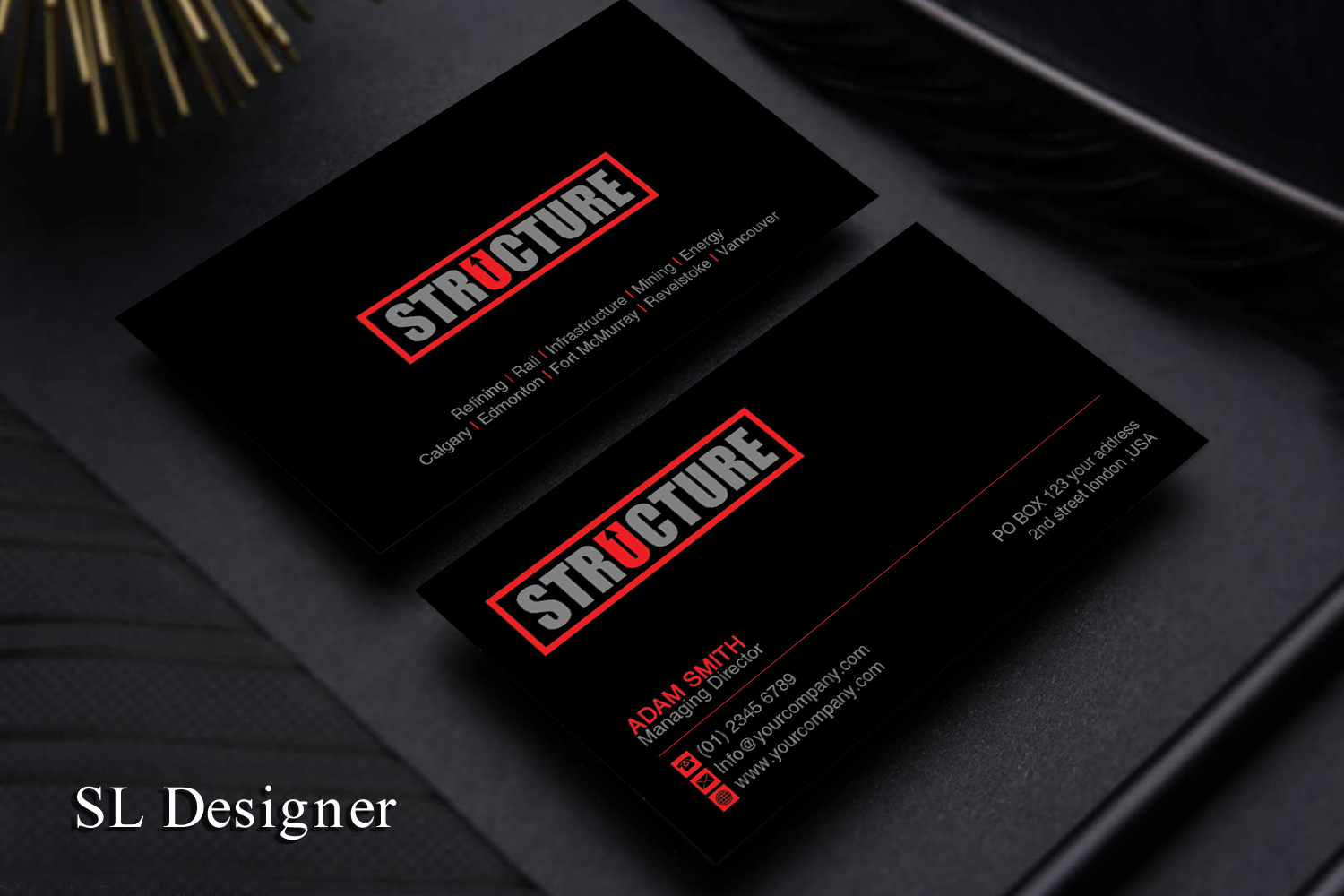 Business Card Design by SL Designer for this project | Design #18783033