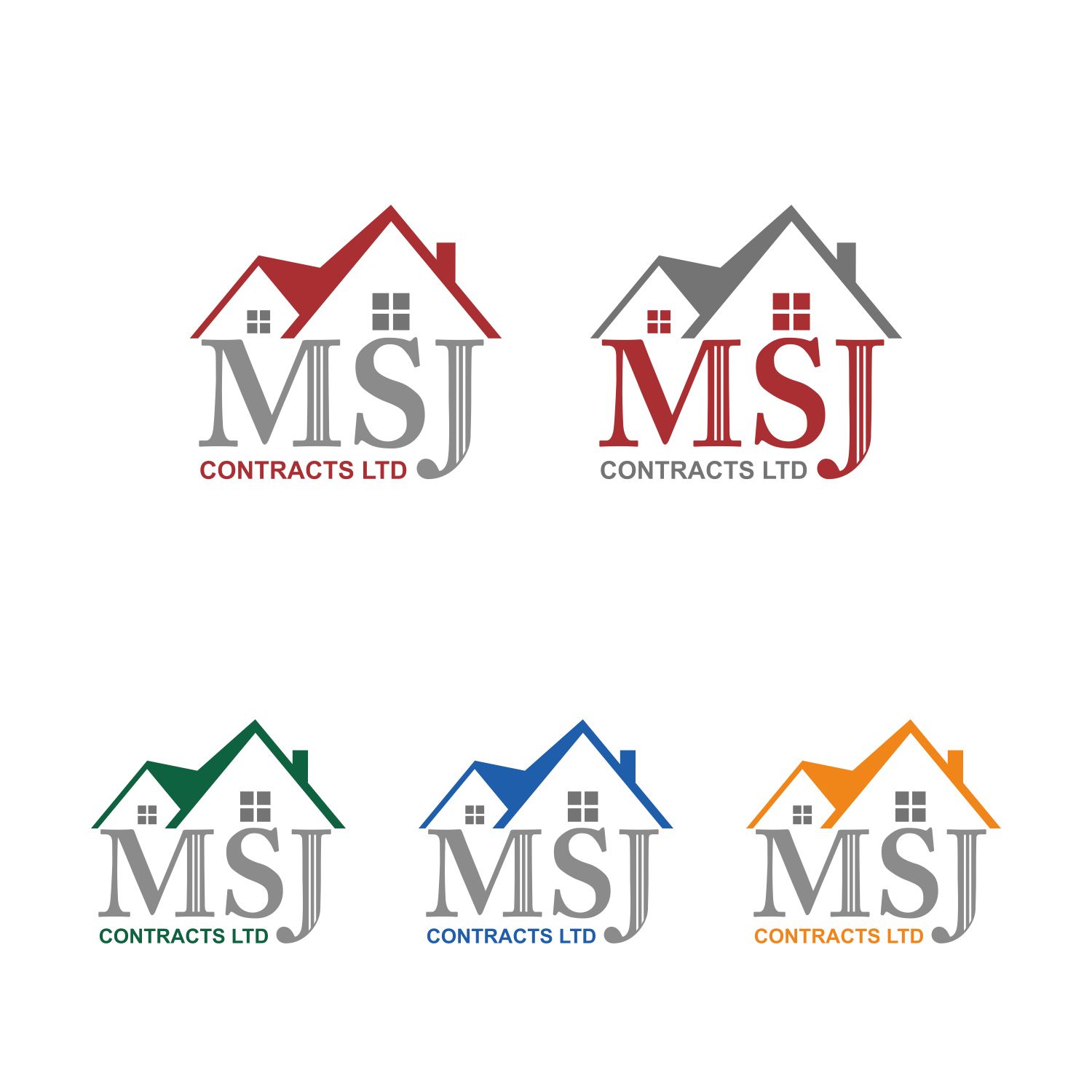 Logo-Design von Kayla. für MSJ Contracts Ltd | Design #18826406