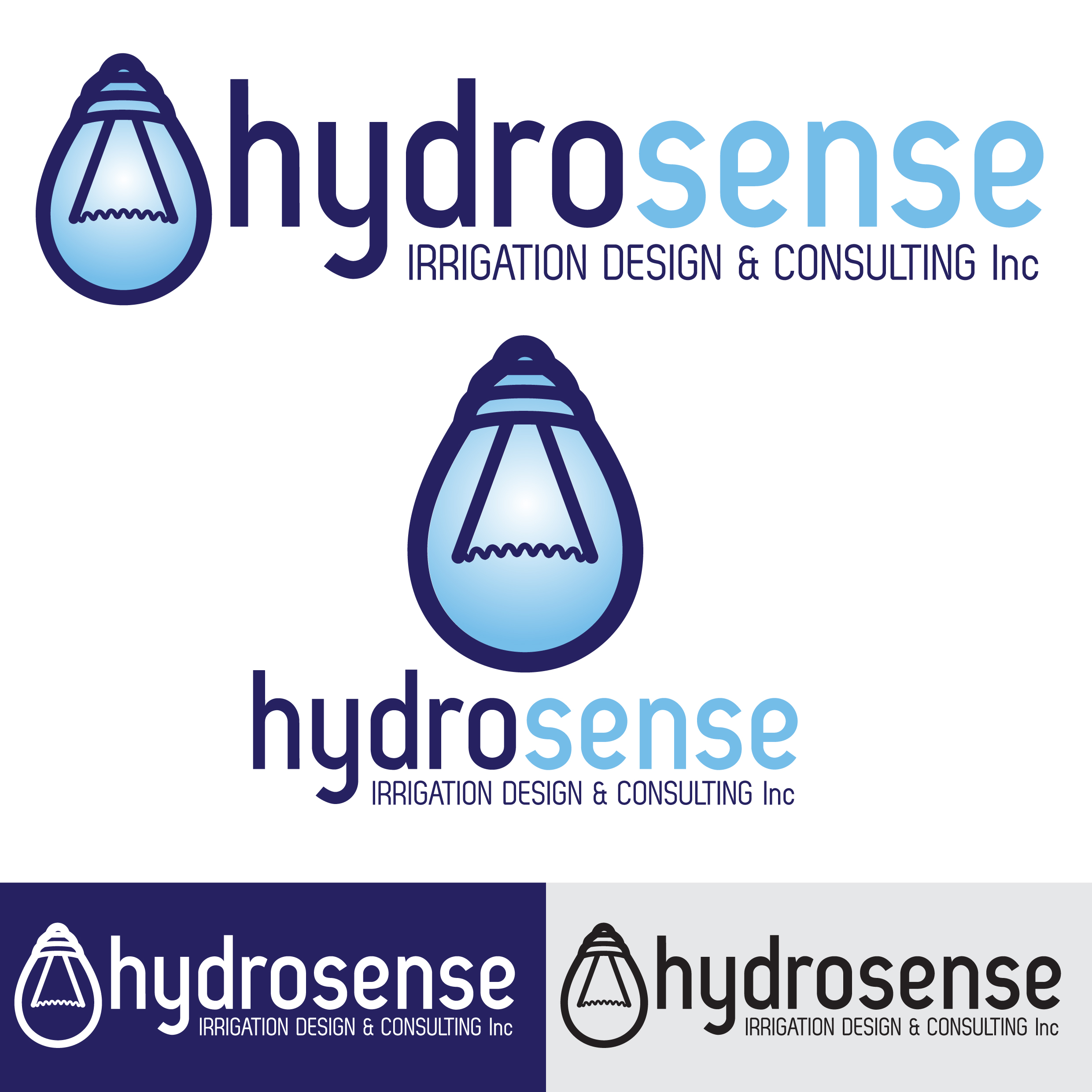 Diseño de Logo por The Measure para HydroSense  | Diseño #50796