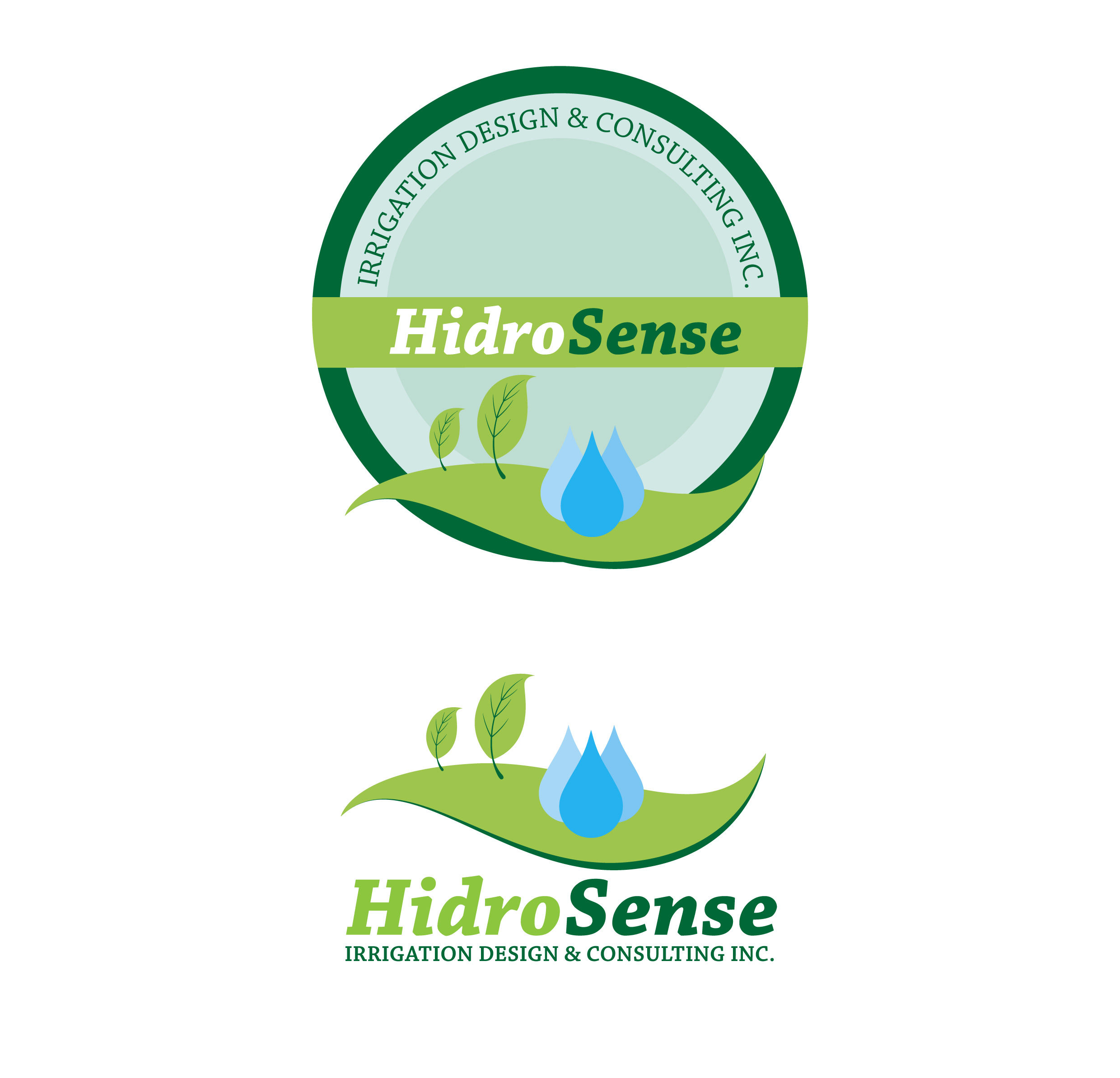 Logo Design by Ca Design for HydroSense  | Design #51634