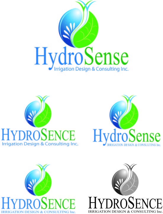 Logo Design by Breanne Owen for HydroSense  | Design #50665