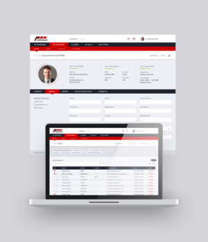 CRM Application Interface Design | Diseño Web por Ved Web Services