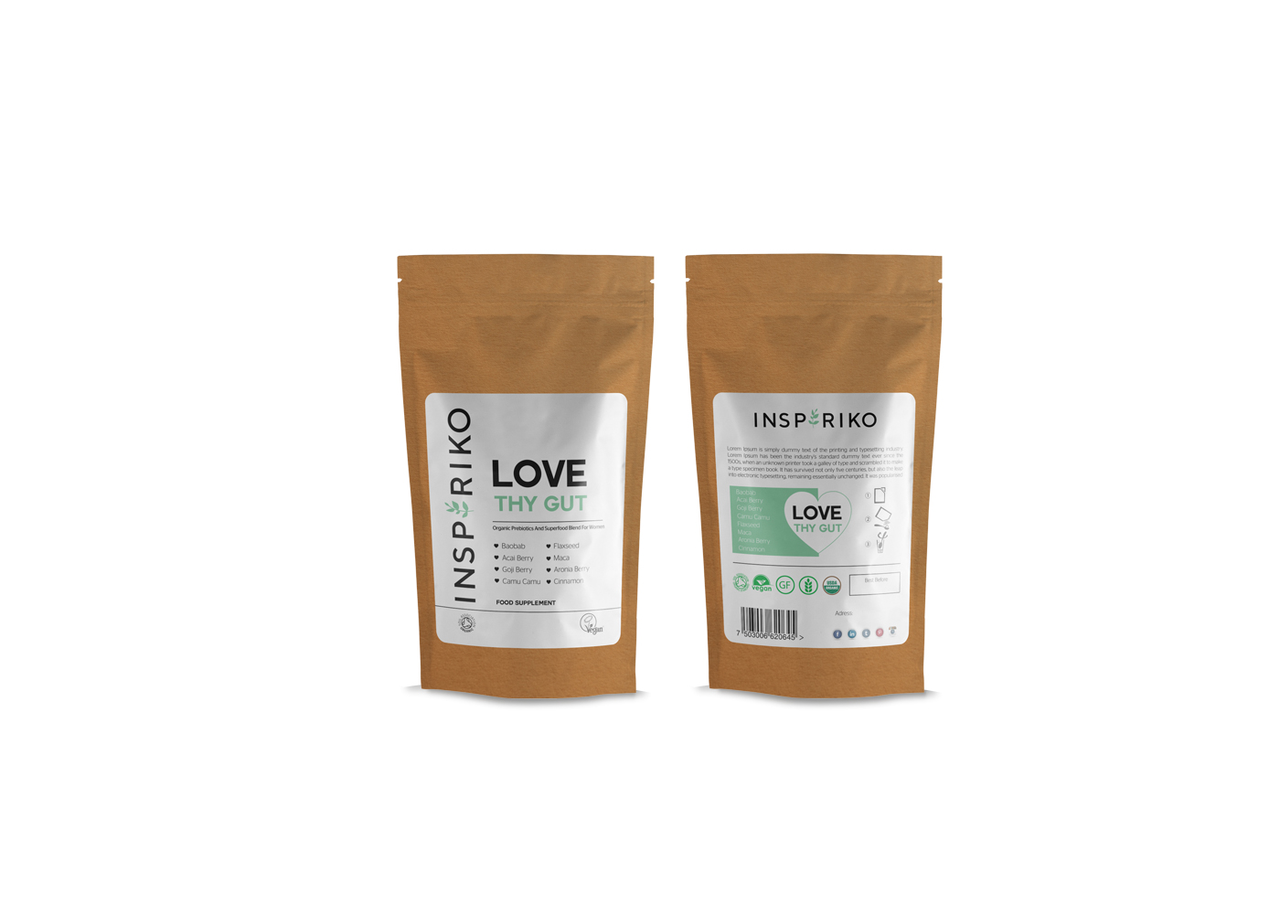 Design Étiquette par Shark1 pour Think Organic | Design #18784780