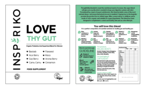 Minimalist label design for back of the package | Diseño de Etiqueta por eleven