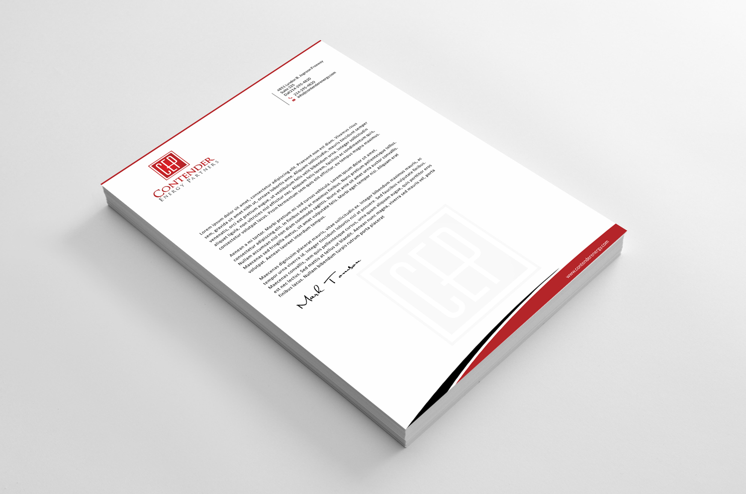 Letterhead Design by SKYdesign for this project | Design #18752425