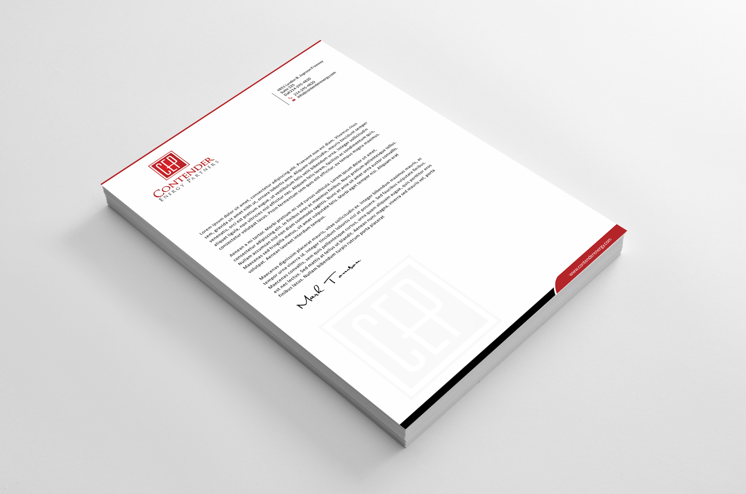 Diseño de Membrete por SKYdesign para este proyecto | Diseño #18752427