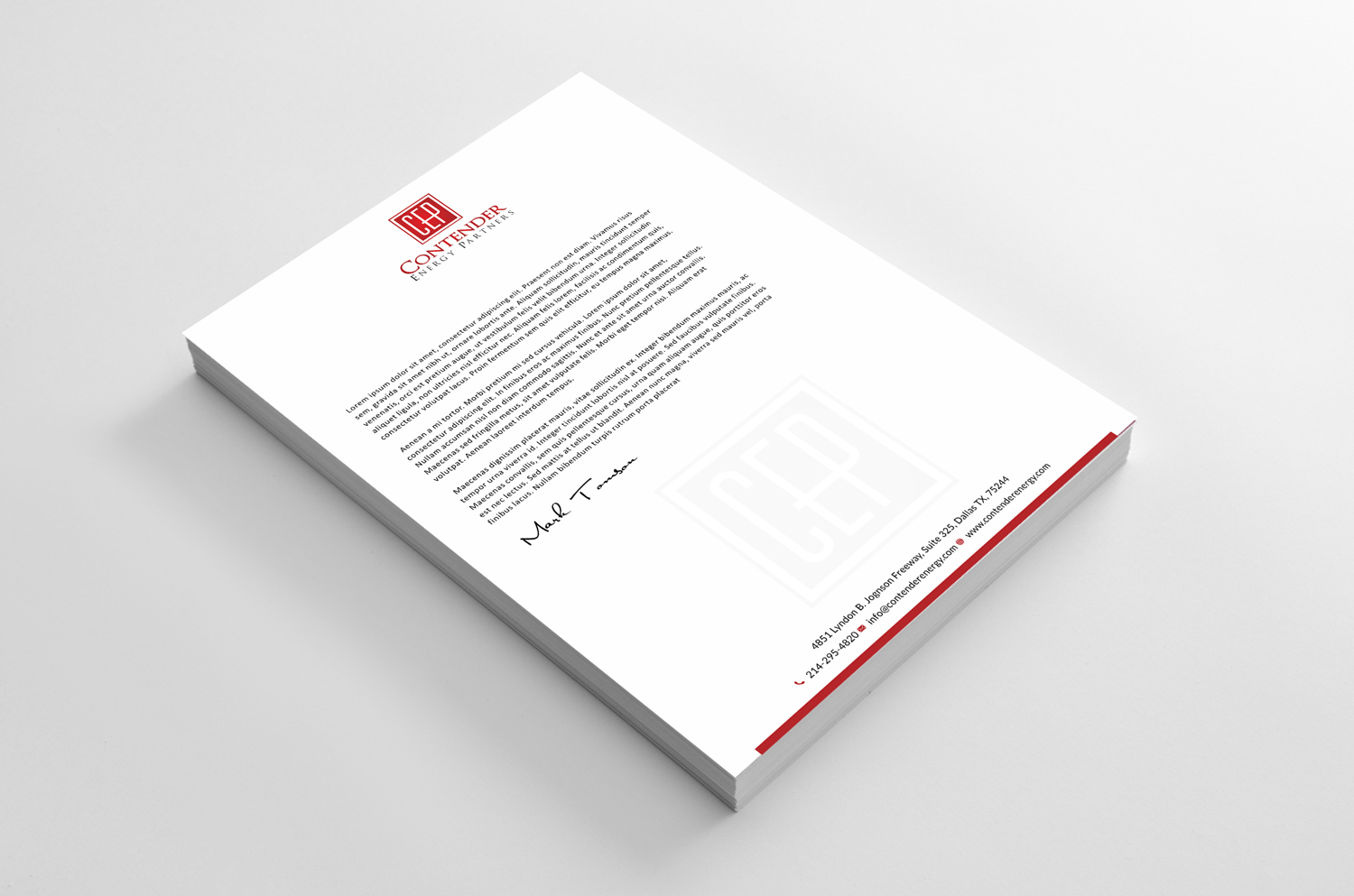 Diseño de Membrete por SKYdesign para este proyecto | Diseño #18761922
