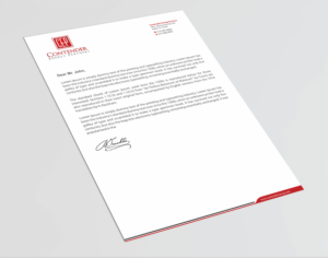 Letterhead Design by Infinitive Technology for this project | Design: #18738203