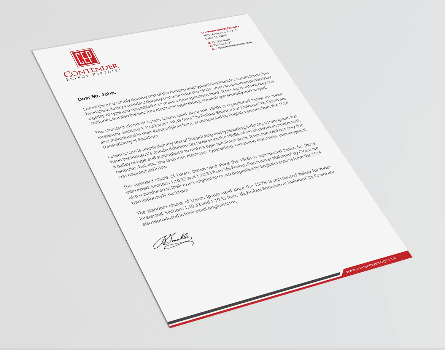 Letterhead Design by Infinitive Technology for this project | Design #18738252