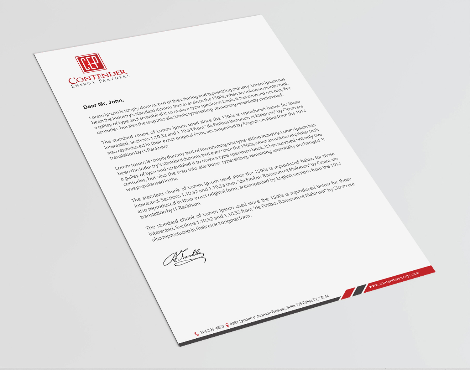 Letterhead Design by Infinitive Technology for this project | Design #18738255