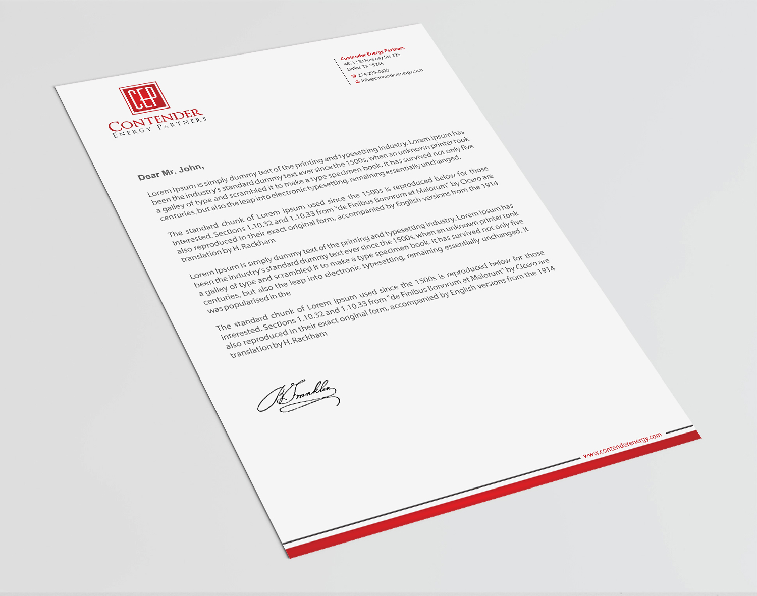 Letterhead Design by Infinitive Technology for this project | Design #18738256