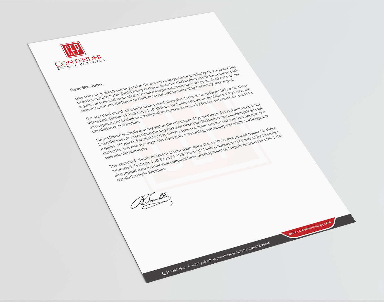 Letterhead Design by Infinitive Technology for this project | Design #18742375