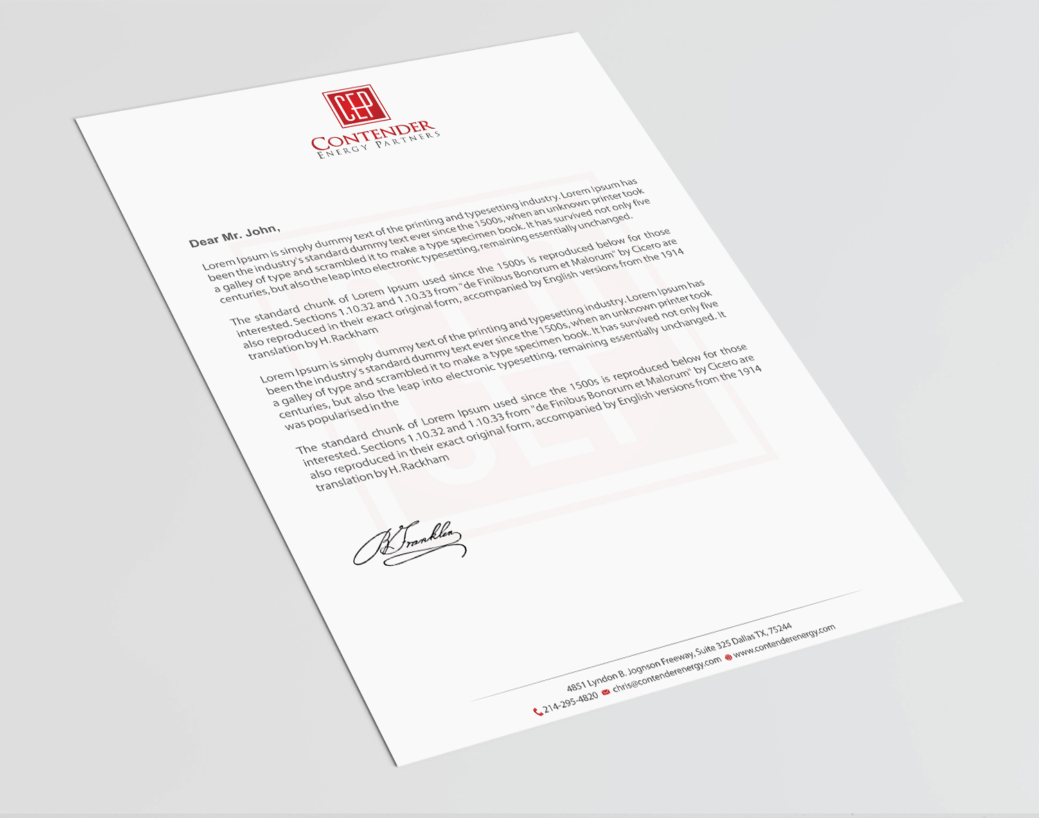 Letterhead Design by Infinitive Technology for this project | Design #18742778