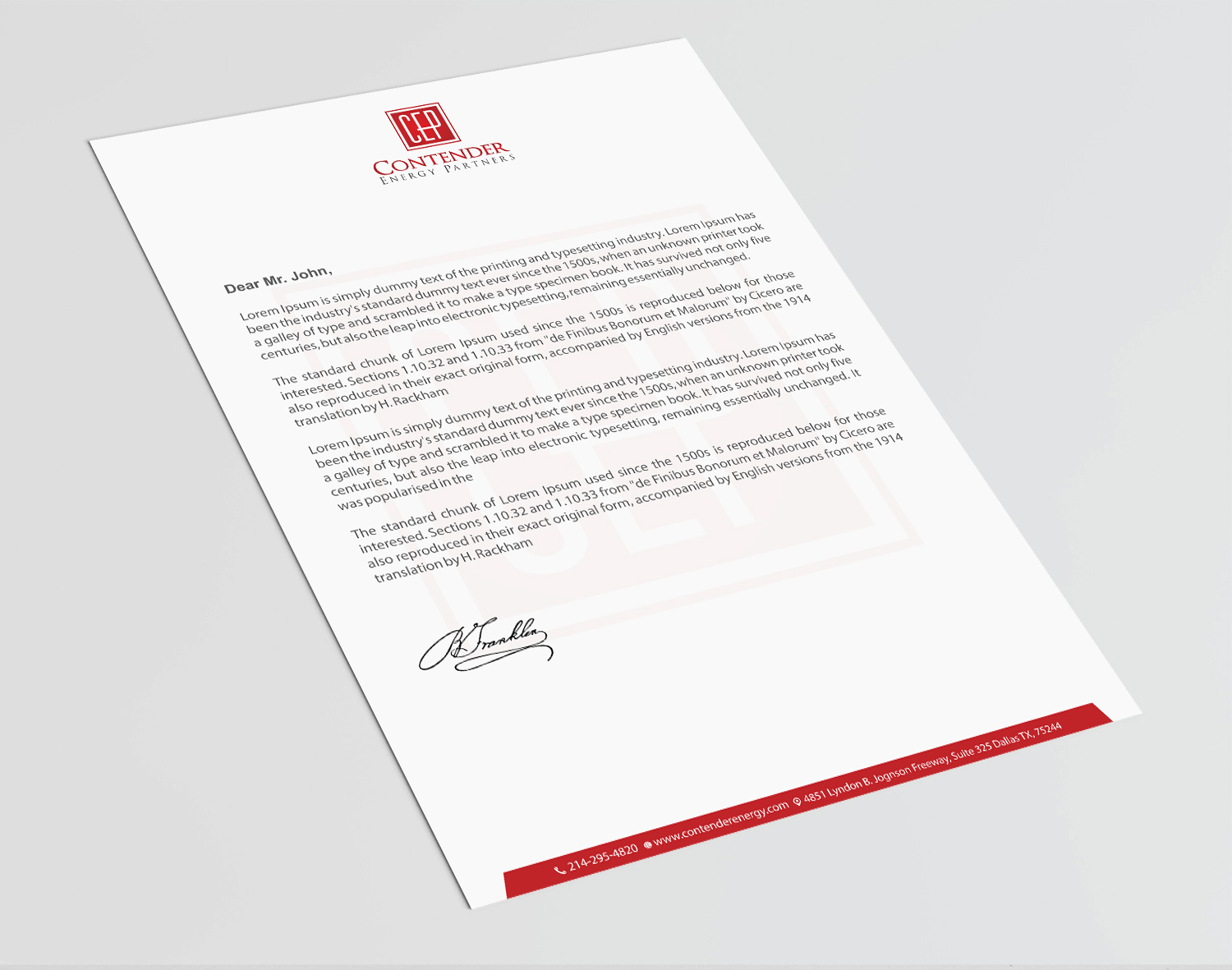 Letterhead Design by Infinitive Technology for this project | Design #18742782