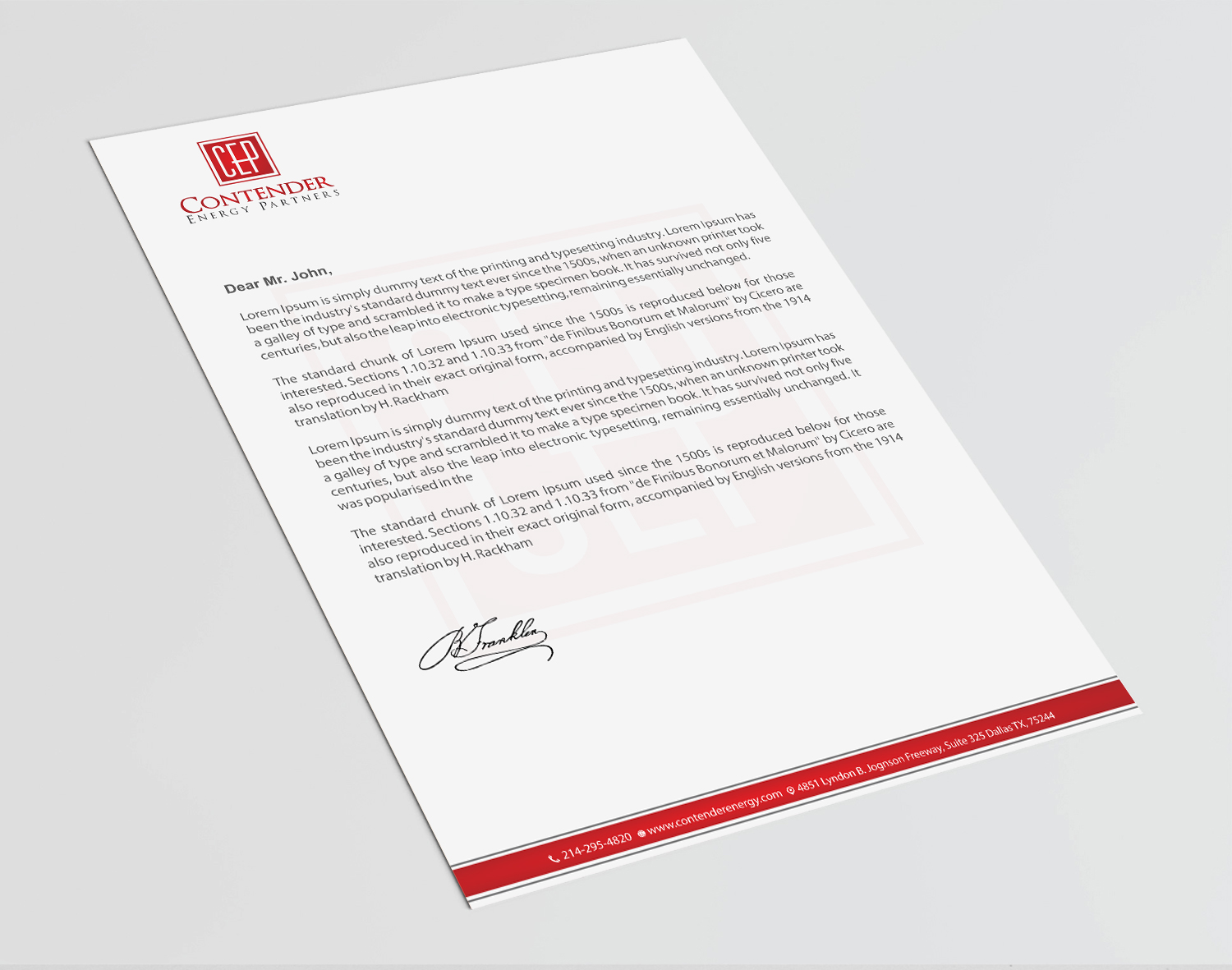 Letterhead Design by Infinitive Technology for this project | Design #18742809