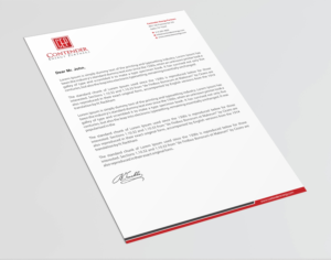 Letterhead Design by Infinitive Technology for this project | Design: #18742990