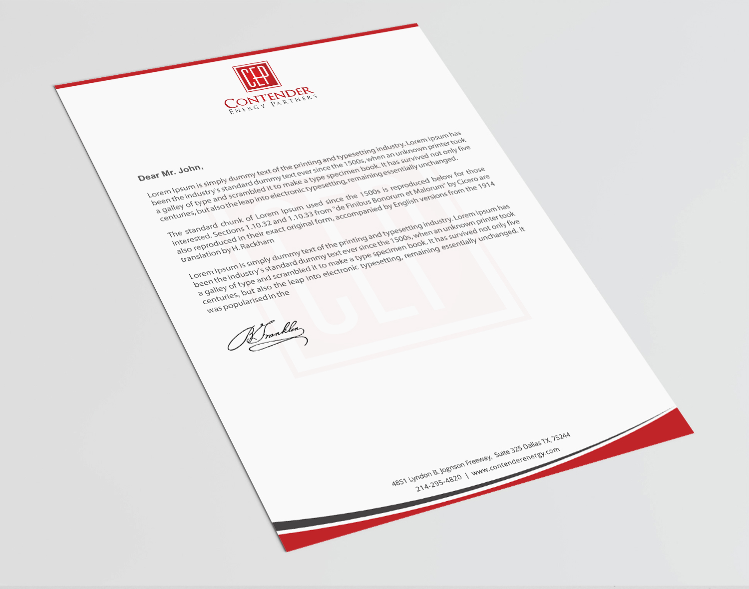 Letterhead Design by Infinitive Technology for this project | Design #18743932
