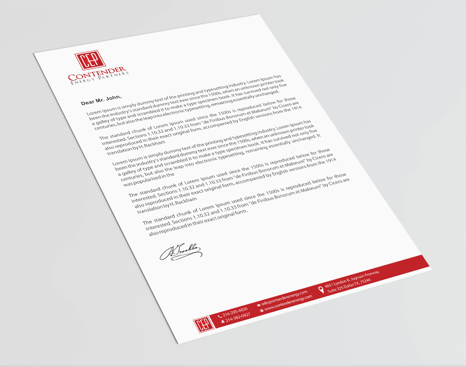 Briefkopf-Design von Infinitive Technology für dieses Projekt | Design #18743935