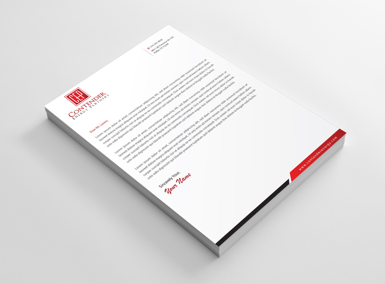 Letterhead Design by Infinitive Technology for this project | Design #18758021