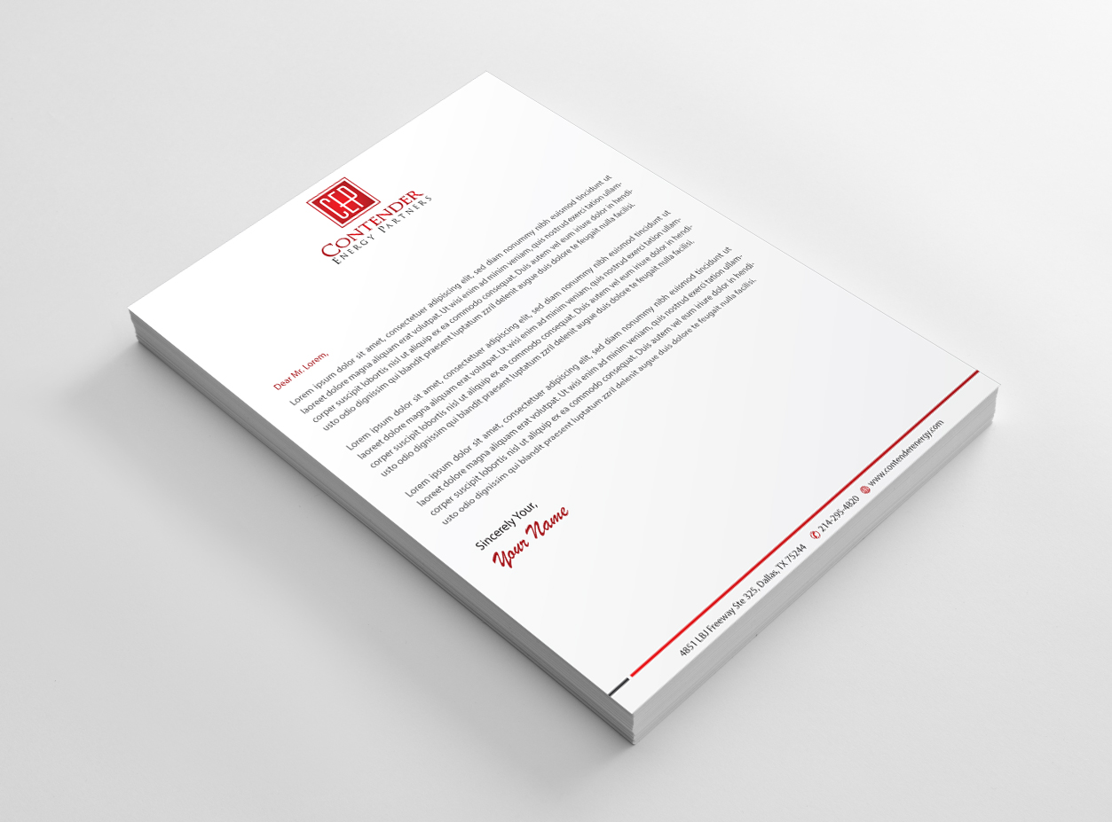Letterhead Design by Infinitive Technology for this project | Design #18758029