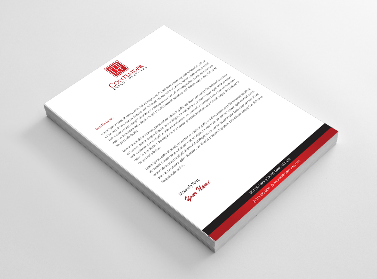 Letterhead Design by Infinitive Technology for this project | Design #18758068