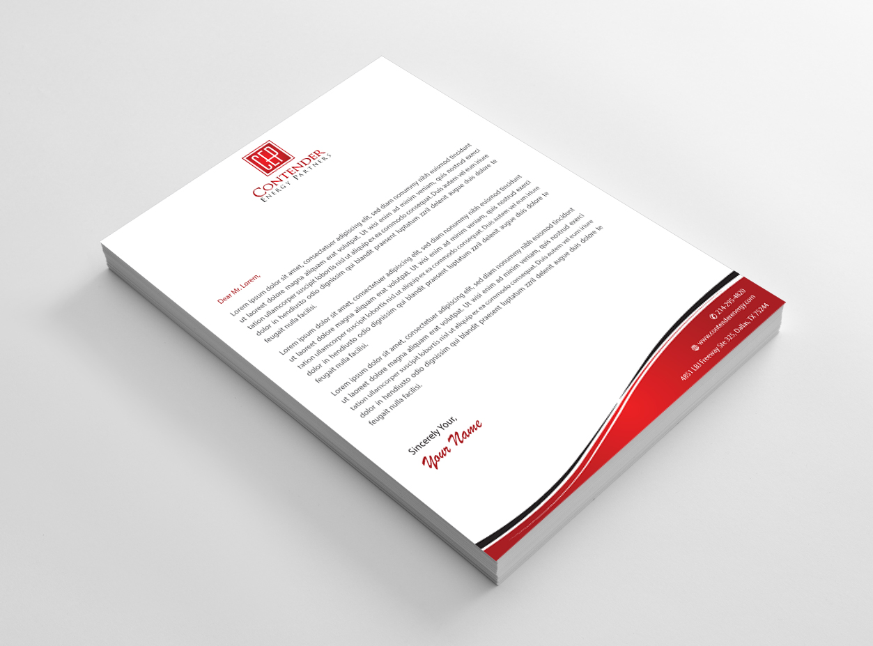 Letterhead Design by Infinitive Technology for this project | Design #18758070