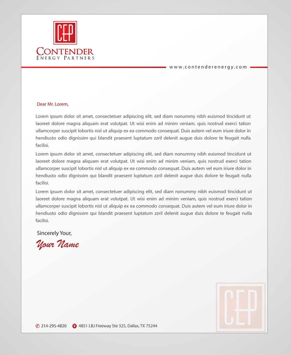 Letterhead Design by Infinitive Technology for this project | Design #18758116