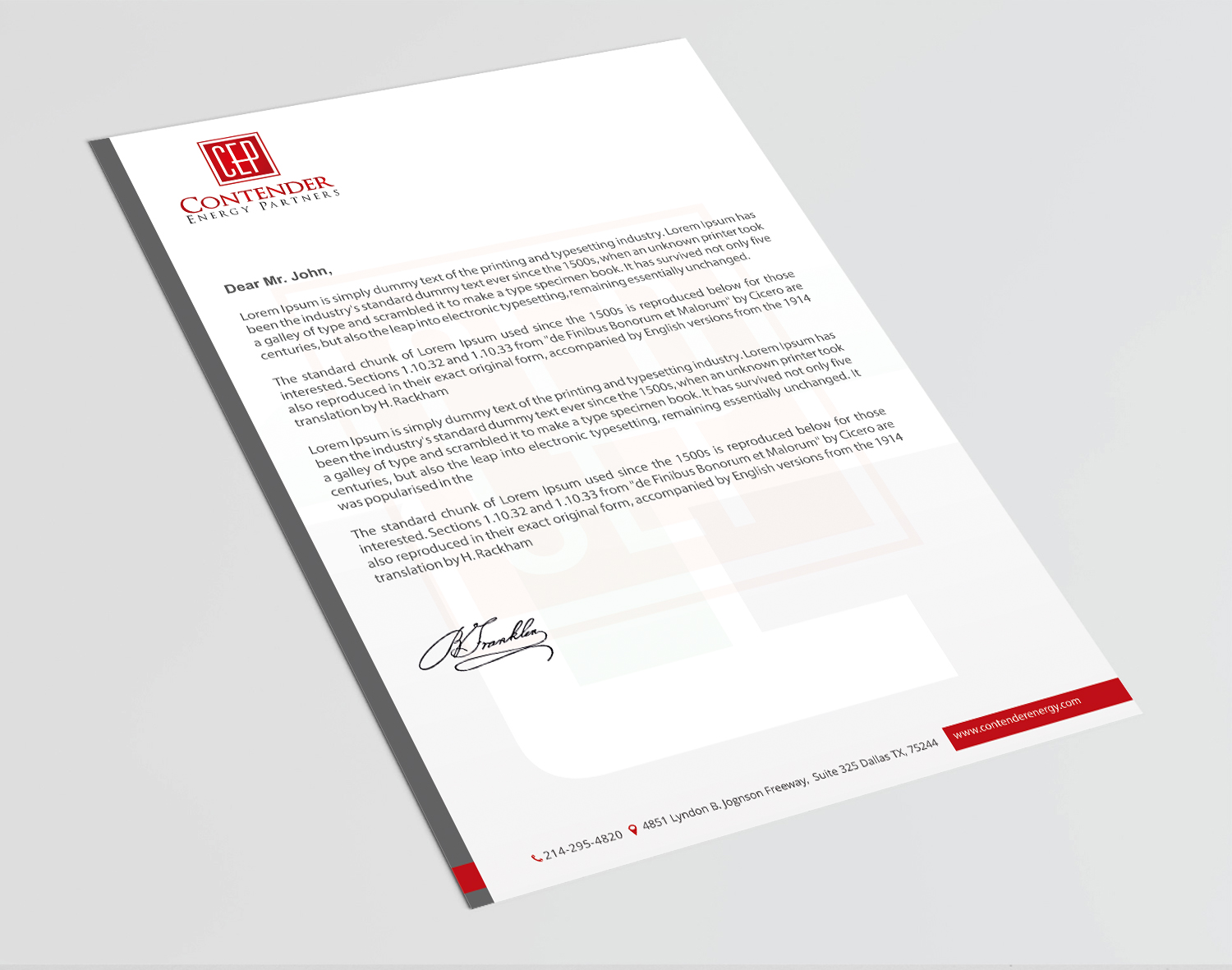 Diseño de Membrete por Infinitive Technology para este proyecto | Diseño #18766476