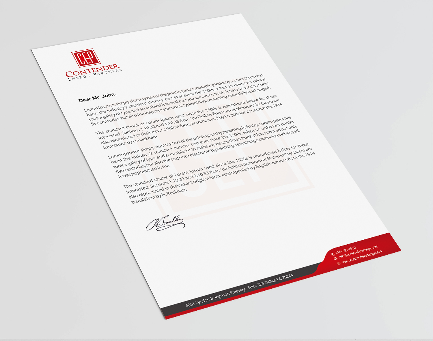 Letterhead Design by Infinitive Technology for this project | Design #18766582