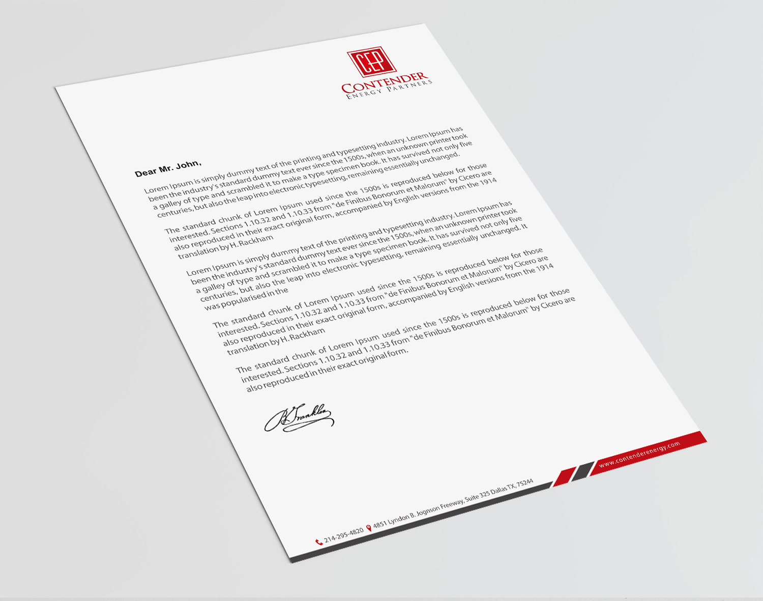 Letterhead Design by Infinitive Technology for this project | Design #18875497