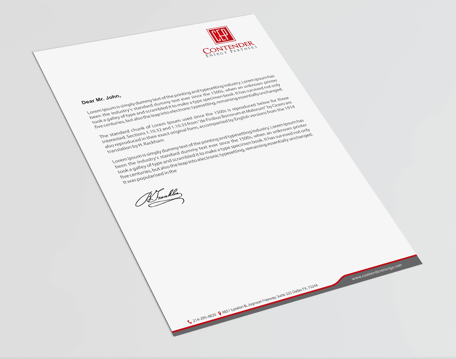 Letterhead Design by Infinitive Technology for this project | Design: #18875505