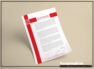 Letterhead Design by Designing Birds for this project | Design: #18742953