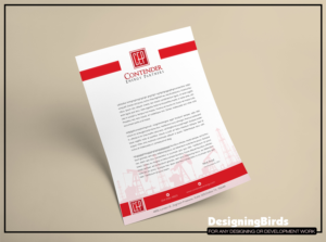 Letterhead Design by Designing Birds for this project | Design: #18743225